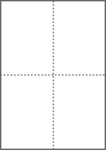 プリンター用帳票用紙 KN4000 ( A4サイズ 白紙4面穴無 )