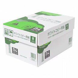 APPJ ホワイトコピー用紙 B4 1箱 (500枚×5冊)