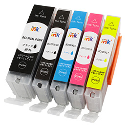 互換 BCI-351XL+350XL/5MP  大容量インクカートリッジ 5色パック