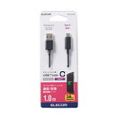 エレコム MPA-AC10BK USB type C ケーブル USB2.0準拠(A-C)1.0m