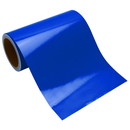カッティング用シート 屋外耐候4年 200mm×10m (ブルー) 紙管内径3インチ 再剥離糊
