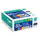 エコリカ ECI-E80-6PM 6色パック IC6CL80M 対応 リサイクルインク