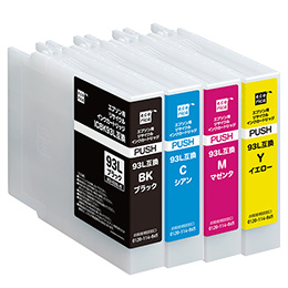 エコリカ IC4CL93L リサイクルインク  4色パック
