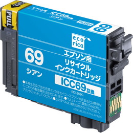 エコリカ ECI-E69C リサイクルインク ICC69 対応