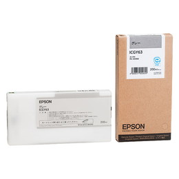 純正 インクカートリッジ ICGY63 グレー