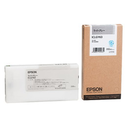 純正 インクカートリッジ ICLGY63 ライトグレー