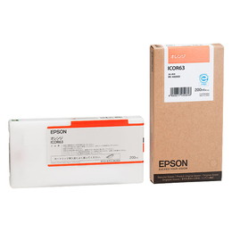 純正 インクカートリッジ ICOR63 オレンジ