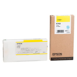 純正 インクカートリッジ ICY63 イエロー