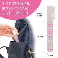 携帯用 アルコール 除菌 スプレー JOKIN JET-E Tiny タイニー 10ml