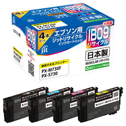 ジット JIT-EIB094PB 4色パック | キヤノン IB09CL4B 対応リサイクルインク