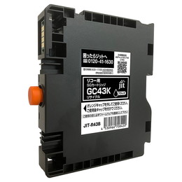 ジット JIT-R43B ブラック(リコー GC43K 対応)リサイクルインク