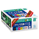 エコリカ ECI-EKUI-6PS リサイクルインク 6色パック KUI-6CL 対応