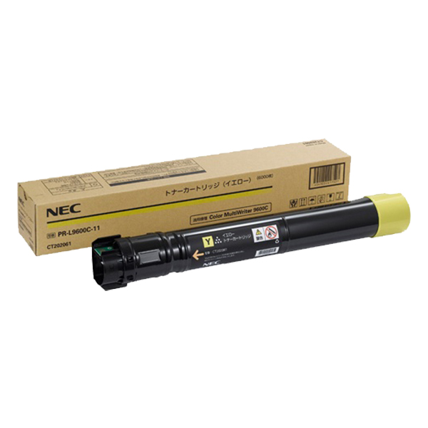 製品保証 NEC トナーカートリッジ（イエロー） PR-L9600C-11 プリンター・FAX用インク