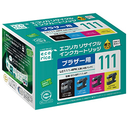 エコリカ ECI-BR111-4P リサイクルインク LC111-4PK 対応