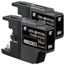 エコリカ ECI-BR12B-2P リサイクルインク ブラック 2本パック LC12BK-2PK 対応