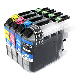 互換　LC213　インクカートリッジ　4色セット