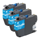 エコリカ ECI-BR412C シアン LC412C 対応 リサイクルインク 3本