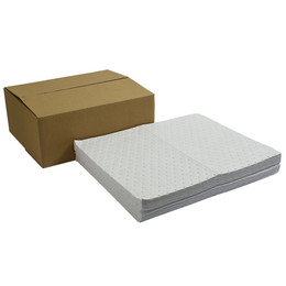 オイル吸着マット 油専用 厚4mm 400×500mm 【20枚入】 吸収量1.08L/枚