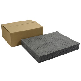 水油吸収シート (水・油両用) 厚4mm 400×500mm 【20枚入】 吸収量0.9L/枚