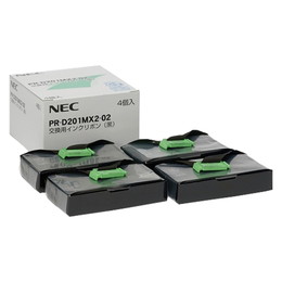 NEC 交換用インクリボン 黒 PRD201MX2-02 純正品