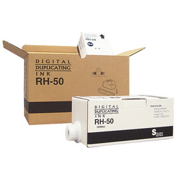 ミノルタ デジタル印刷機用 CDI-106対応 RH-50 インク 青 汎用品 (6本/箱)