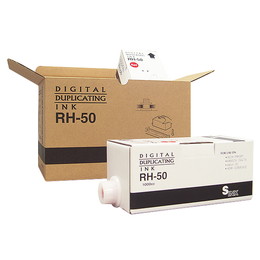 ミノルタ デジタル印刷機用 CDI-106対応 RH-50 インク 赤 汎用品 (6本/箱)