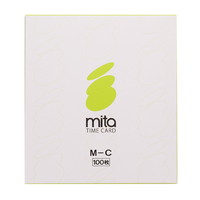 mitaタイムレコーダーmk-700 / mk-100用タイムカード M-C (10日/25日締)