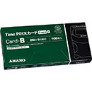 AMANO Time P@CK(6欄印字) カードB　純正品