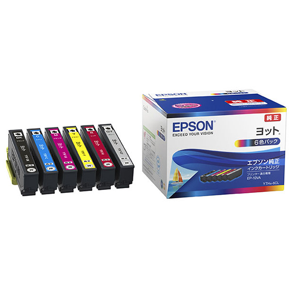 EPSON YTH-6CL ヨット　純正インク 6色パック