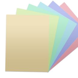 色上質紙　A4　厚口(110μm/0.11mm)　【2,000枚】
