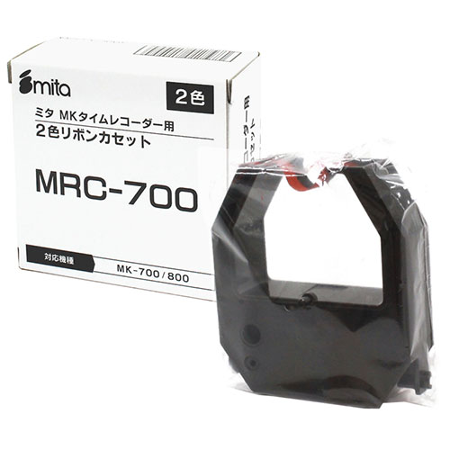 mita 電子タイムレコーダー mk-700/100シリーズ用リボンカートリッジ
